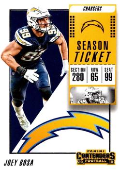 Joey Bosa Los Angeles Chargers 2018 Panini Contenders NFL #50